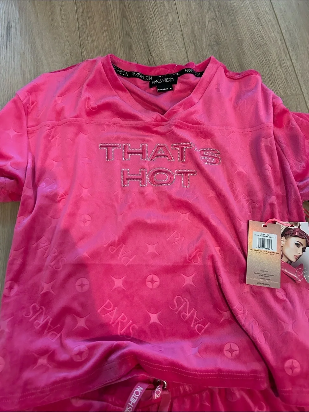 Paris Hilton Pajamas- Hot Pink “That's Hot